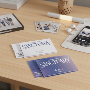 Tomorrowxtogether (TXT) K-Pop QR Code ผู้ถือบัตร Sanctuary [weverse ver.] สำหรับสิ่งพิมพ์อิเล็กทรอนิกส์ - Product Image 3