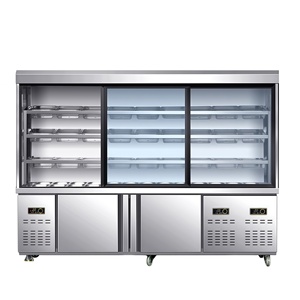 Réfrigérateur vitrine - pour bar à malatang, présentoir à fruits et buffet de restaurant à fondue - Product Image 2