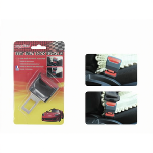 Boucles de Verrouillage de Ceinture de Sécurité pour Voiture, Noir et Gris, Accessoires de Sécurité Automobile - Product Image 2