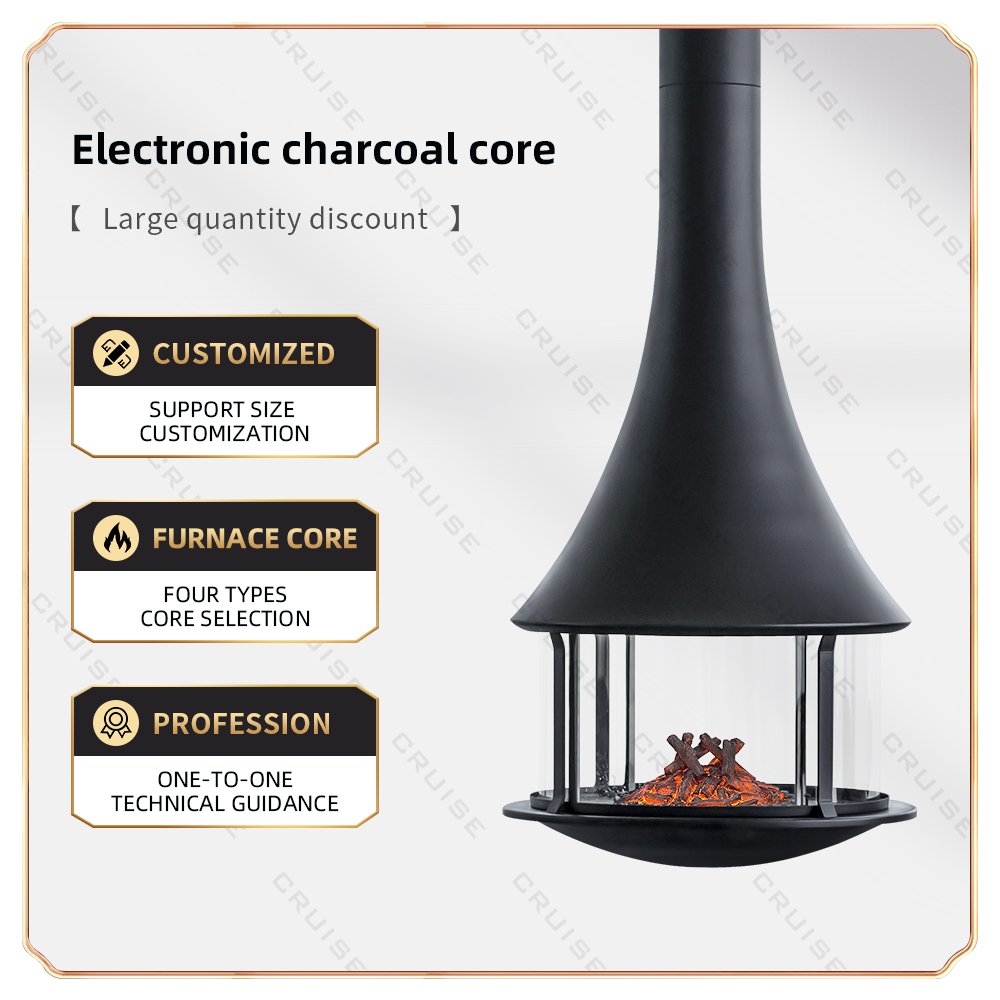 Muriel - Electronics fireplace - D900-H1000
