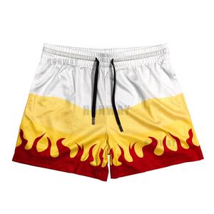 Shorts <span class=keywords><strong>de</strong></span> sport pour hommes en polyester pour la course à pied, l'entraînement, le basketball, la <span class=keywords><strong>salle</strong></span> <span class=keywords><strong>de</strong></span> sport, 5 pouces, maille respirante, séchage rapide, shorts <span class=keywords><strong>de</strong></span> sport personnalisés - Product Image 2