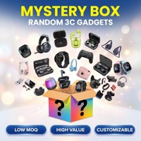 Boîte cadeau électronique 3C très vendue, boîte mystère chanceuse avec 5 produits numériques intelligents, boîte mystère surprise