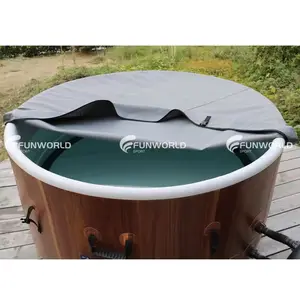 Venta caliente Jacuzzi Piscina Jacuzzi inflable Spa Tinas Recuperación Bañera de hielo Bañera plegable para exteriores