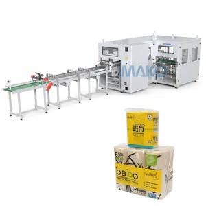 Automatic packaging machines paper coils toilet tissue production line toilet paper making machine price