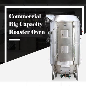 Máquina profesional multiusos de horno de pato tostador de carbono y gas de acero inoxidable - Product Image 3