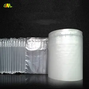 Rollo de bolsa de aire inflable, película protectora de embalaje a prueba de golpes, 2/3/4/6 CM, 5 - 7 días, 15 - 115 Cm