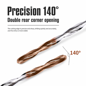 Foret hélicoïdal en carbure de tungstène CNC à refroidissement interne 8D/12D/16D/20D/30D/40D pour trous profonds, 1,5-16 mm, pour acier inoxydable SS 316/304 - Product Image 3