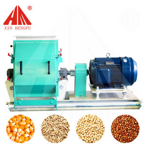 HENGFU Machine de projet d'alimentation à clé tournante Usine d'alimentation animale Broyeur à marteaux Broyeur de matériaux de céréales Broyeur d'aliments pour animaux - Product Image 5