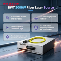 Source laser à fibre BWT originale 2 kW, générateur laser CW, modulation 5 kHz, connecteur QBH pour la découpe de métaux, le soudage et le nettoyage de la rouille