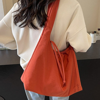 Sac fourre-tout en tissu Oxford personnalisable en gros, réutilisable, imperméable, sac à bandoulière pour femme, durable, grande capacité pour les voyages d'affaires