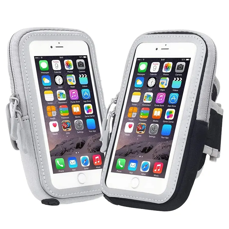 Sports Running Fitness Arm Bag Phone Armband For Mobile Phone Universal Waterproof Sleeve Arm Bag 4.7-5.8inch Factory Wholesale