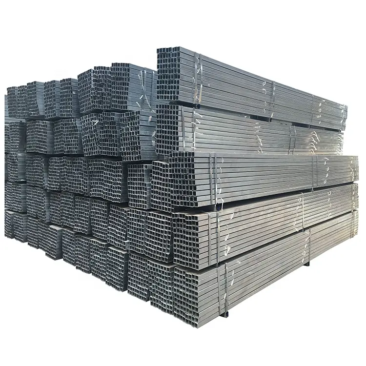 天津q235金属丸型および正方形炭素管鋼管建設用