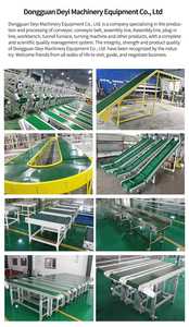 Máy cuốn băng tải nhỏ cho thực phẩm, băng tải cao su mô đun có gai PVC, mẫu 500mm, di động, bán băng tải nhựa - Product Image 2