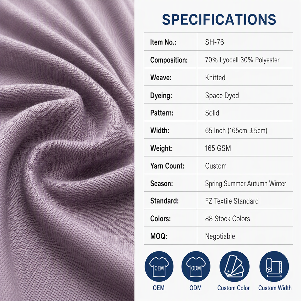 Skin-friendly tencel Snowflake Fabric with a Seamless Feel| Alibaba.com