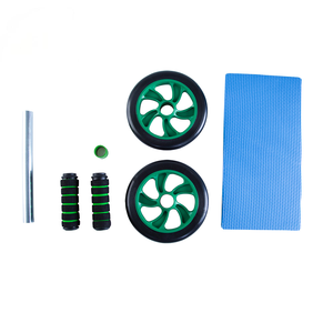 Ruota Addominale Multifunzionale RS in ABS e Acciaio, Rullo per Esercizi Addominali, Stimolatore Muscolare per <span class=keywords><strong>Fitness</strong></span> e Allenamento, Attrezzatura da <span class=keywords><strong>Palestra</strong></span> - Product Image 4