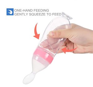 Best-seller <span class=keywords><strong>Biberon</strong></span> en silicone pour bébé <span class=keywords><strong>Biberon</strong></span> pour <span class=keywords><strong>céréales</strong></span> à base de riz <span class=keywords><strong>Biberon</strong></span> pour bébé avec cuillère Cuillère pour alimentation pour bébé - Product Image 5