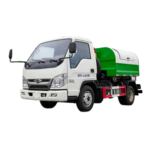 Camión de Basura Foton 4x2 con Gancho Elevador, Camión Recolector de Residuos de 3T, Camión de Basura con Gancho Elevador con Capacidad de 3-8m³ - Product Image 1
