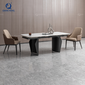 <span class=keywords><strong>Table</strong></span> <span class=keywords><strong>de</strong></span> salle à manger moderne <span class=keywords><strong>avec</strong></span> fonction d'extension à deux côtés <span class=keywords><strong>Table</strong></span> <span class=keywords><strong>de</strong></span> salle à manger pliante compacte <span class=keywords><strong>avec</strong></span> chaise pour design petit gain <span class=keywords><strong>de</strong></span> place - Product Image 5