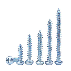 Fixtite Metric Nickel & nhôm ổ đĩa vuông Tự Khai thác gỗ & vách thạch cao vít với chéo lõm đầu - Product Image 1