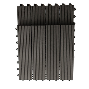 Tự làm decking WPC sàn Patio sàn gạch cho ngoài trời DIY plastico Compuesto madera chống UV WPC decking PISO AL Aire Libre Patio - Product Image 2