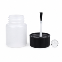Bouteille de 60 ml en PEHD avec bouchon brossé dépoli, couvercle de sécurité, applicateur de recharge pour colle et peinture, emballage pour réparation automobile SHUMI