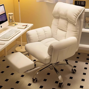 Fabricantes Popular <span class=keywords><strong>silla</strong></span> de oficina moderna hogar ocio rotación ajustable sala de reuniones <span class=keywords><strong>Silla</strong></span> de juegos con reposapiés - Product Image 1