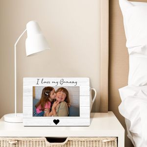 Cadre <span class=keywords><strong>photo</strong></span> « J'aime ma grand-mère », cadeaux pour la fête des mères pour la grand-mère, cadeaux pour la grand-mère, cadres <span class=keywords><strong>photo</strong></span> en bois - Product Image 1