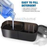 Distributeur pompe à savon portable, nouveau mascara, organisateur d'évier, caddie, lavage de la vaisselle dans la cuisine