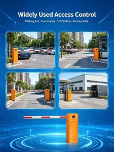 Portail de parking automatique avec moteur sans balais, bras unique et télécommande pour centre commercial et zone résidentielle - Product Image 4