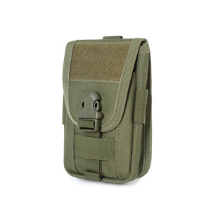 Sac de taille multifonctionnel pour homme, ceinture de course en nylon, double compartiment vertical Molle, sac d'accessoires de charge, sac sécurisé pour téléphone portable - Product Image 4