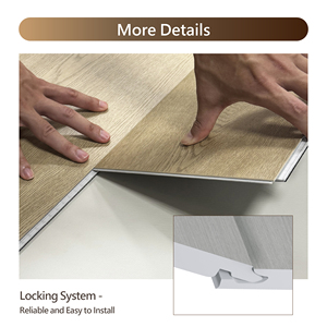 Panneau mural en PVC SPC ignifuge et imperméable de haute qualité pour hôtel, restaurant, commerce, usage domestique, écologique - Product Image 5