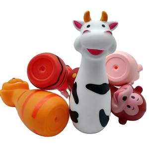 Figurine de boule de bowling en plastique PVC personnalisée jouets adorables figurines de dessin animé uniques modèle de poupée pour enfants - Product Image 2