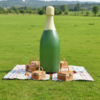 BOYAN bouteille de champagne gonflable sur mesure promotionnelle grande bouteille de champagne en plastique champagne décoratif publicitaire géant