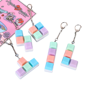 Tùy Chỉnh Dễ Thương Phim Hoạt Hình Keychain Đồ Chơi Bấm Fidget Phát Sáng Bàn Phím Chống Thấm Nước Nhiều Màu Sắc Ánh Sáng Nhựa Keycaps DIY - Product Image 4