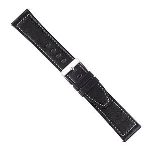 Nouveau bracelet de <span class=keywords><strong>montre</strong></span> en cuir à dégagement rapide 20mm 22mm pour Huawei Xiaomi Huami Amazfit Samsung Galaxy <span class=keywords><strong>Garmin</strong></span> Accessoires - Product Image 5