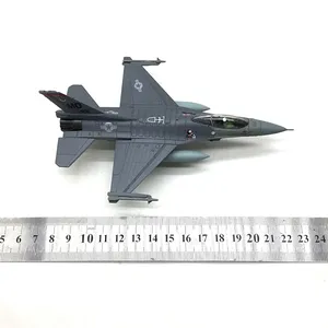 Modelo de Avión de Combate F-16C Fighting Falcon a Escala 1/100, de Metal Fundido a Presión, para Colección y Regalo - Product Image 5