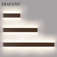 10W 20W 30W nordique maison chambre chevet hôtel intérieur moderne luxe gradation longue bande lumière LED applique murale