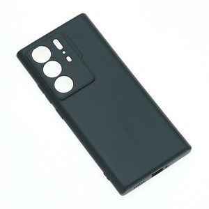 Fabricante al por mayor mate TPU casos suave esmerilado contraportada funda de silicona para teléfono móvil para <span class=keywords><strong>ZTE</strong></span> <span class=keywords><strong>Axon</strong></span> <span class=keywords><strong>40</strong></span> <span class=keywords><strong>Ultra</strong></span> negro - Product Image 2