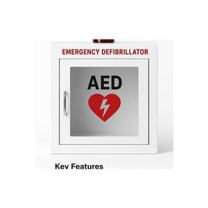 Armadietto <span class=keywords><strong>AED</strong></span> a Parete per Tutti i Tipi di Manichini Defibrillatore per Emergenze in Casa, Ufficio e Case di Cura - Product Image 3