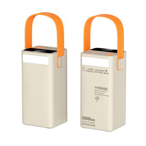 ลดราคา! พาวเวอร์แบงค์สำหรับแล็ปท็อป ความจุสูง 50000mAh 100W 22.5W ช่องเสียบ Type-C คู่ พร้อมไฟ LED สำหรับแคมป์ปิ้งกลางแจ้ง - Product Image 5