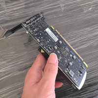 Carte graphique de bureau Quadro T400 à petit facteur de forme 64 bits à profil bas avec refroidisseur de ventilateur GDDR6 PCI-E 3.0 X16 de 2 Go Stock utilisé