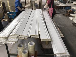 Современные дизайнерские плинтусы из полиуретана для внутренней отделки стен, карнизы, молдинги для вилл и отелей, экологически чистые - Product Image 3