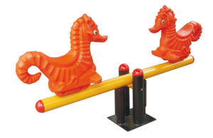 Balancín Doble de PE <span class=keywords><strong>para</strong></span> Niños, <span class=keywords><strong>para</strong></span> Parques Comunitarios y de Atracciones, Caballito Balancín, Juego de Diversión - Product Image 6