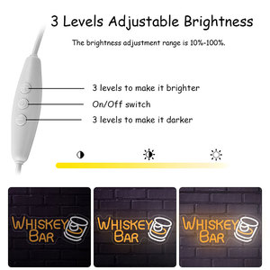 Bar de whisky Led, luces de neón Led para decoración de pared, Bar en casa, carrito, restaurante, hombre, cueva, cerveza, café, Bistro, Club, decoraciones para fiestas, regalo - Product Image 6