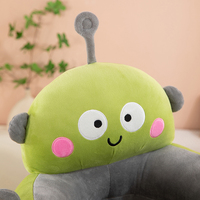 Siège de sol pour bébé en peluche douce, motif astronaute Kawaii, avec visière de casque spatial, cadeau surprise, en stock, vente en gros