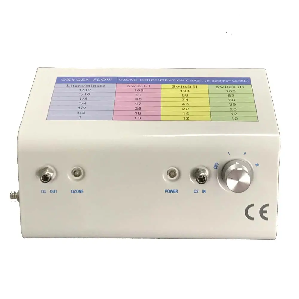 Aquapure-catalizador de ozono ajustable, dispositivo médico de ozono, 10-104mg/l