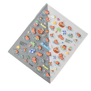 Adhesivo de uñas sencillo 5D personalizado Adesivos <span class=keywords><strong>Para</strong></span> Unhas Christmas Flakes 3D Nail Art <span class=keywords><strong>para</strong></span> calcomanías adhesivas - Product Image 1