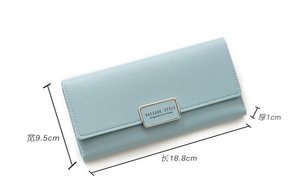 Portefeuilles en cuir PU personnalisés de haute qualité, nouveaux modèles 2022, pas chers, pour femmes - Product Image 2