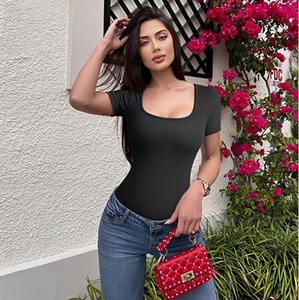 Body Moldeador Sólido Sin Costuras con Control de Abdomen y Levantamiento de Glúteos, Faja Reductora y Moldeadora para Mujer, Ropa Interior y Fajas - Product Image 3