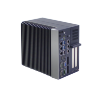 I3 I5 I7 H110 PC intégré sans ventilateur industriel Max 32GB RAM PCIe X16 X4 emplacements PCI 6LAN 6USB Windows 10 Linux OS en stock